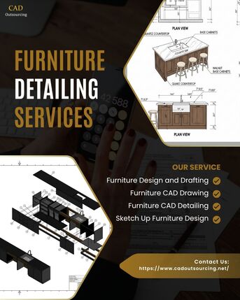 Abu Dhabi, Construction, Expert Furniture Detailing Services For Interior And Manufacturing Projects