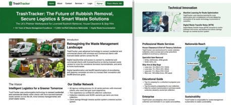 Manchester, Recycling, TrashTrackerApp Is A Smart On-demand Waste Removal Platform Connecting Users With Licensed