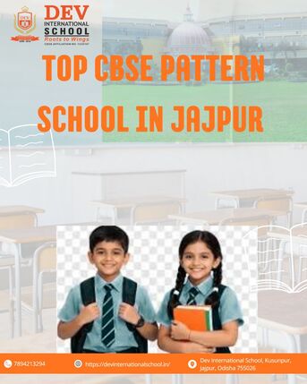 Mumbai, Education, Top CBSE Pattern School In Jajpur