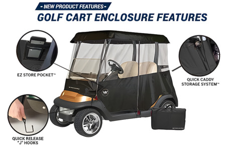 New York, Sporting Goods, USD 249,  Premium Club Car Rain Enclosure For Weather Protection