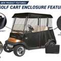 USD 249,  Premium Club Car Rain Enclosure For Weather Protection