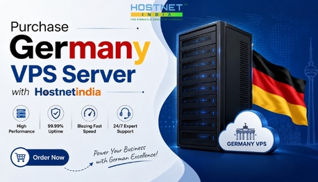 Mumbai, Technical, Purchase Germany VPS Server With Hostnetindia
