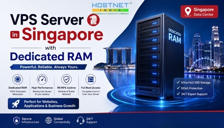 Mumbai, Technical, VPS Server In Singapore With Dedicated RAM