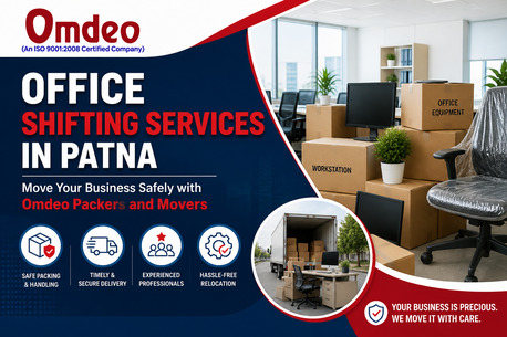 Noida, Business, Best Office Shifting Services In Patna | Omdeo