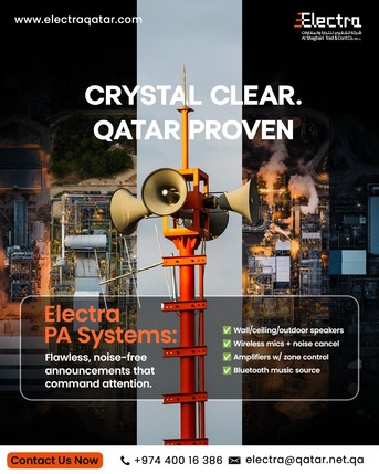 Doha, Business, Public Address System In Qatar