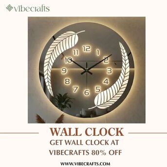 Noida, Household Items, INR 6499,  Stylish Wall Clock For Modern Home D&eacute;cor