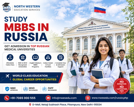 New Delhi, Lessons Offered, MBBS In Russia &ndash; Your Medical Dream Starts Here 🇷🇺🩺