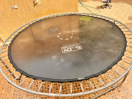 Riyadh, Farm & Garden, SAR 300,  Large Body Sculpture Trampoline For Sale (SACO) &ndash; Excellent Condition