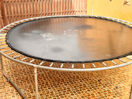 Riyadh, Farm & Garden, SAR 300,  Large Body Sculpture Trampoline For Sale (SACO) &ndash; Excellent Condition