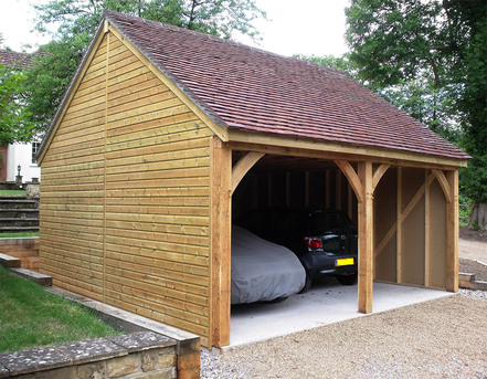 London, Construction, Professional Self Build Timber Garage Kits Manufactured In Britain