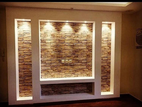 New York, Business, Modern Recessed Wall Design Ideas By Empire Pro Builders