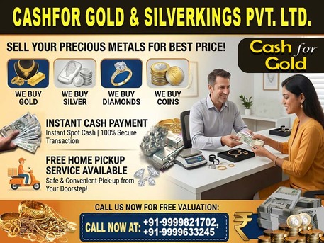 Noida, Items Wanted, Which Place Offers The Best Deal To Sell Silver Near Me Gurgaon?