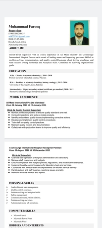 Riyadh, Job Seekers, Chemistry, Science Teacher And Qc Supervisor And General Supervisor