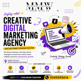 Bhopal, Marketing, Highly-rated Creative Digital Marketing Agency In Bhopal - My Marketing Wave