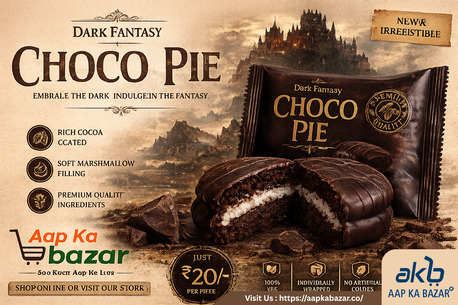 Dwarka, Household, Dark Fantasy Choco Pie &ndash; A Chocolate Treat You&rsquo;ll Crave Again & Again