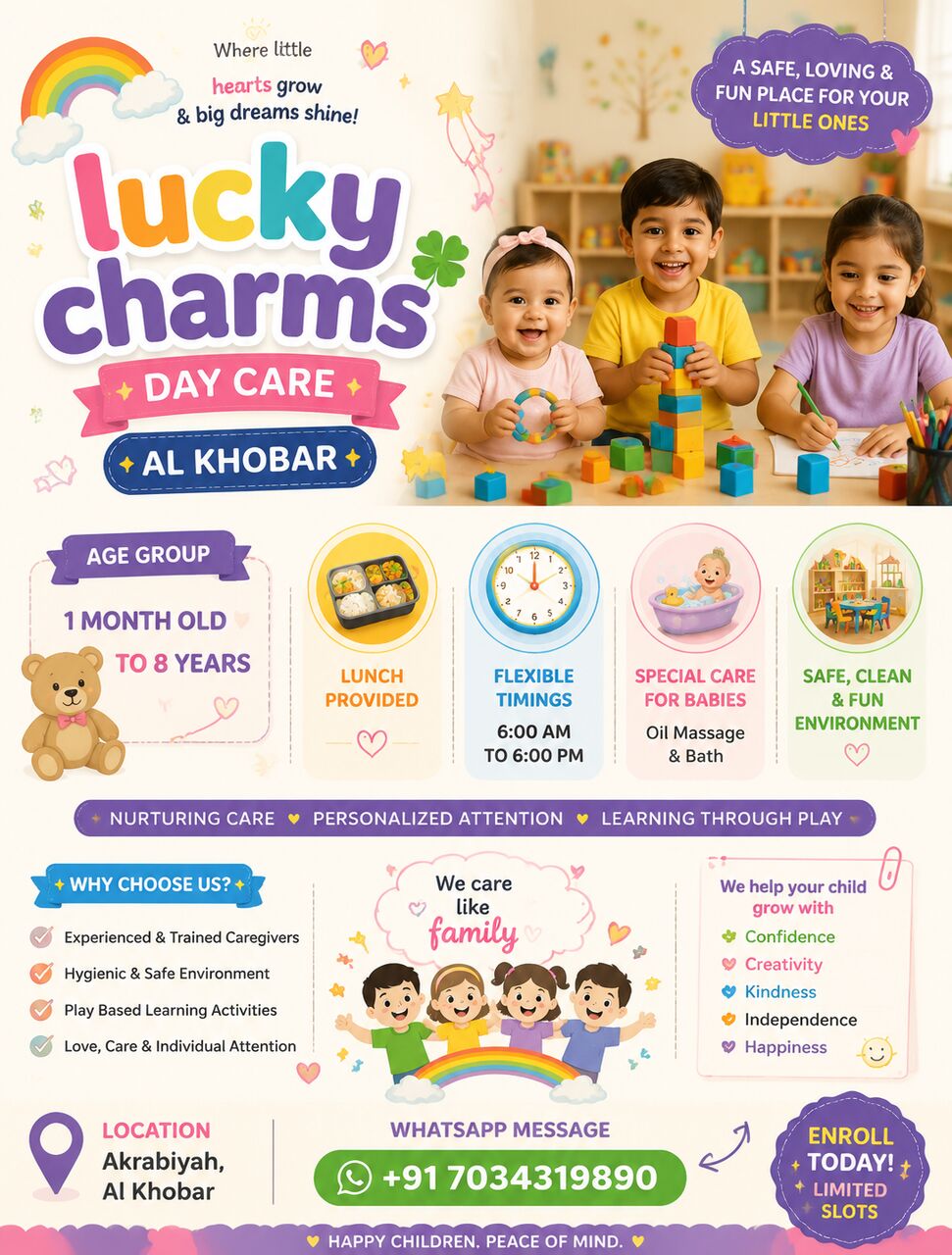 Akrabia, Daycare, Daycare In Khobar Akrabiyah Near King Fahd Hospital
