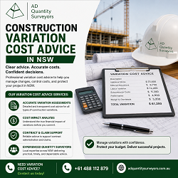 Melbourne, Construction, Construction Variation Cost Advice In NSW | AD Quantity Surveyors