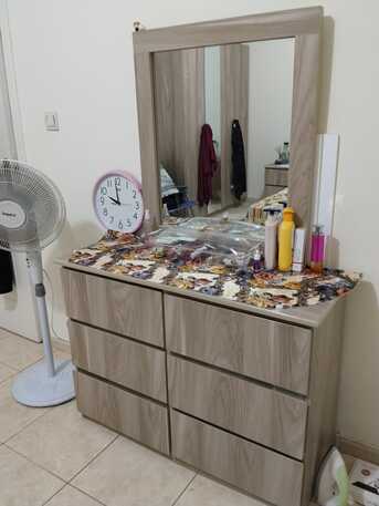Jeddah, Furniture, SAR 2500,  Bed, Dressing Table, 2 Side Tables And 4 Door Cupboard, 5-seater Sofa, Table With 4 Chrs