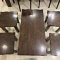 SAR 300,  Serving Tables: 4 Small And 1 Large, High Quality And Sturdy Wood.