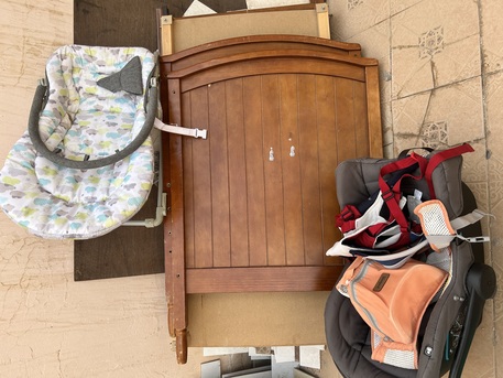 Olaya, Baby & Kid Stuff, For Free - Baby&rsquo;s Crib, Car Seat And Rocking Chair