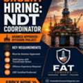 *NDT COORDINATOR WITH ARAMCO APPROVED