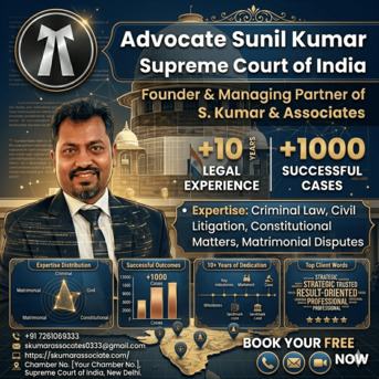 Mumbai, Legal, Acclaimed Best Lawyer In Patna For All Court Cases | Advocate Sunil Kumar