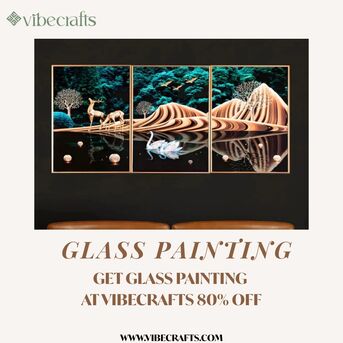 Noida, Household Items, INR 6999,  Beautiful Glass Painting For Stylish Home D&eacute;cor