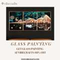 INR 6999,  Beautiful Glass Painting For Stylish Home D&eacute;cor