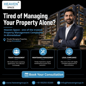 Ahmedabad, Real Estate, Tired Of Managing Your Property Alone?
