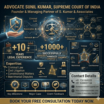 Mumbai, Legal, Experienced Criminal Lawyer In Patna For Bail, FIR & Trial Cases | Advocate Sunil Kumar