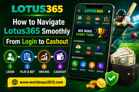 Pune, Business, How To Navigate Lotus365 Smoothly From Login To Cashout