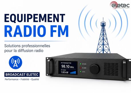 Paris, Electronics, Equipement Radio FM Professionnel | Broadcast Eletec