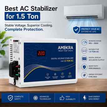 New Delhi, Electronics, INR 1999,  Premium AC Stabilizer For 1.5 Ton AC