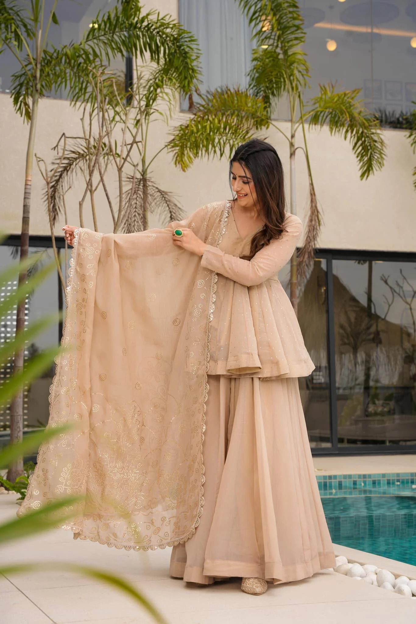 Jaipur, Clothing & Accessories, INR 6500,  Buy Golden Sand Elegant Kurta Set Online
