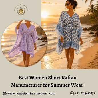 Jaipur, Clothing & Accessories, INR 2500,  Best Women Short Kaftan Manufacturer For Summer Wear