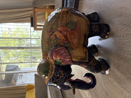 Mahooz, Household Items, BHD 40,  Hand Painted Elephant