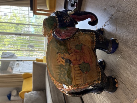 Mahooz, Household Items, BHD 40,  Hand Painted Elephant