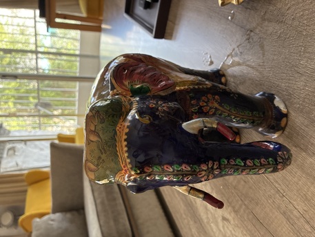 Mahooz, Household Items, BHD 40,  Hand Painted Elephant
