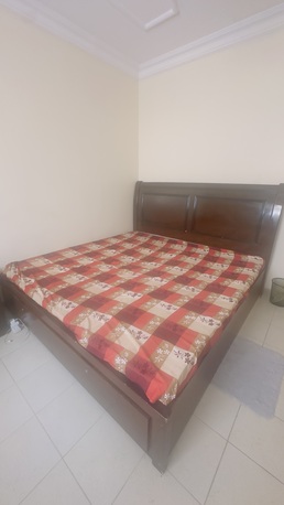 Khobar, Furniture, SAR 600,  King Size Bed With Two Side Tables