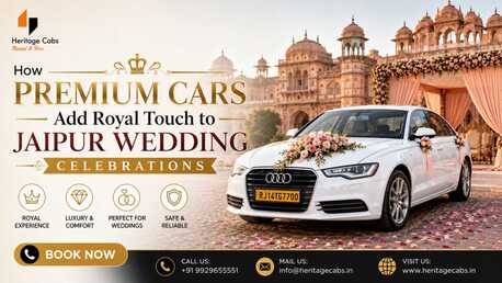 Jaipur, Travel, Luxury Wedding Car Rental In Jaipur | Royal Wedding Cars