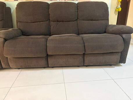 Manama, Furniture, BHD 100,  For Sale: Premium Recliner Sofas (Excellent Condition)