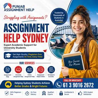 Sydney, Education, Assignment Help Sydney: From Assignment Stress To Academic Success | Punjab Assignment Hel