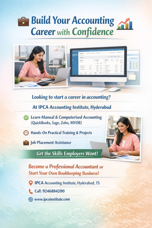 Hyderabad, Lessons Offered, Become A Confident, In-Demand Bookkeeper In Just Few Weeks