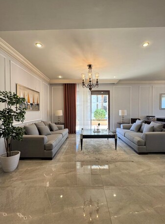 Abdoun, Apartments, Flats, Houses & Villas, JOD 20000/year,  Furnished,  3 BR,  Furnished 3 Bedrooms Ground Floor Apartment In Abdoun