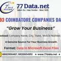 Get Verified List Of Companies In Coimbatore With Free Sample Data