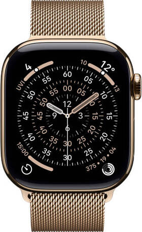 Hoora, Mobile Phones, BHD 195,  Apple Watch S10 Titanium Gold GPS & Cellular 100% Battery & Warranty