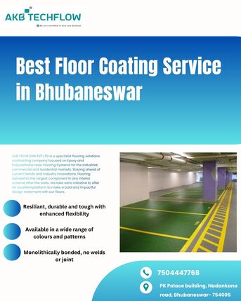 Bhubaneswar, Construction, Best Floor Coating Service In Bhubaneswar
