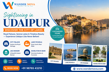 Noida, Travel, Plan Your Perfect Udaipur Sightseeing Adventure