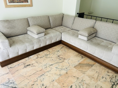 Jeddah, Furniture, SAR 850,  Comfy And Stylish L Shape Sofa Set - 7 Seater
