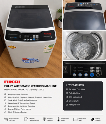 Riyadh, Household Items, SAR 600,  7kg Washing Machine (Under Warranty)